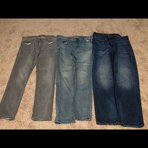 Express men’s jeans 32x30 set